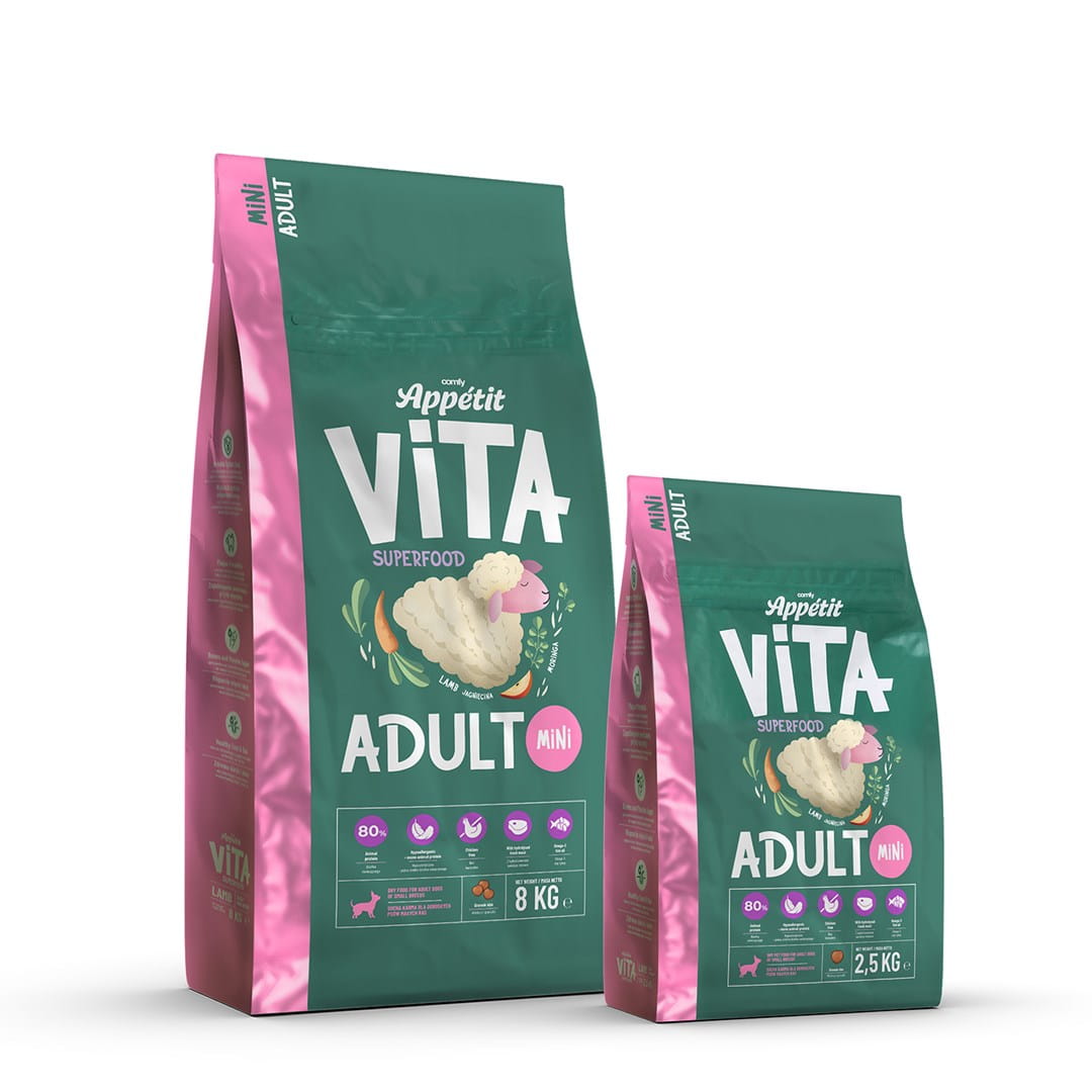 Comfy Appetit Vita Mini Lamb Karma Sucha Dla Psa Jagnięcina 8kg